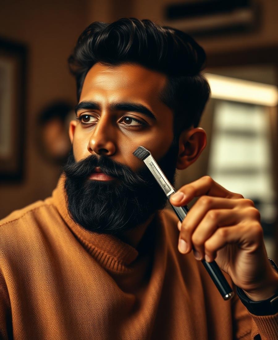 Premium men's grooming and beard service