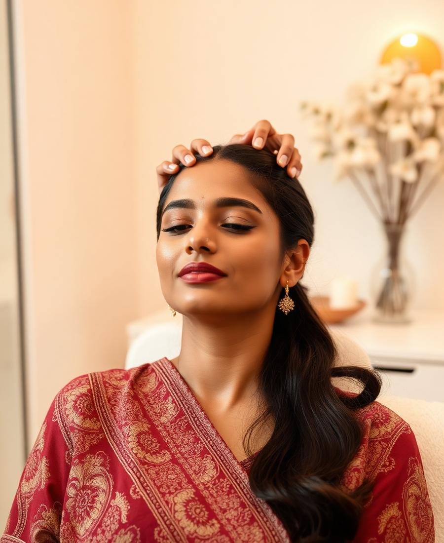 Hair care spa ritual